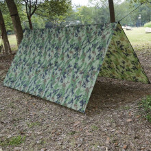 Grote luifel voor buiten, strandtent, waterdicht zeil, tent, hangmat, regenhoes, zonsondergang, 100