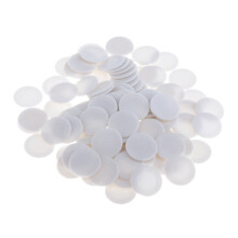 100Pcs Kunststoff 0,9 "Spiel Bingo Chips Casino Tisch Spiele Marker Spielzeug Spielzeug