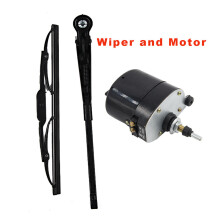 12V universal wiper motor with arm and blade for fishing boats 01287358 7731000001 0390506510