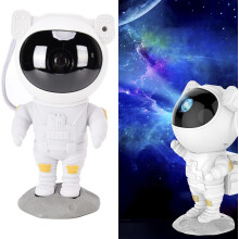 Proiettore di stelle a LED Hetang Yuese Astronauta, luce proiettore di stelle 3D a LED, luce notturna