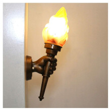 Hetang Yuese - Lampada da campeggio a LED, torcia portatile e lampada da scrivania, 5 modalità, luci