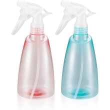 Hetang Yuese Confezione da 2 flaconi spray in plastica da 500 ml per la pulizia di casa, giardino, capelli,