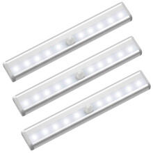 Luci LED con sensore di movimento Hetang Yuese, luci per armadietti interni, faretto wireless a 10 LED,