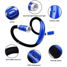 Hetang Yuese handsfree oplaadbare leeslamp met 3 instelbare helderheidsniveaus (twee delen)