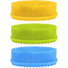 Hetang Yuese Parts Exfoliërende Siliconen Lichaamsscrubber, Siliconen Lichaamsscrubborstel, Siliconen