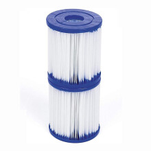 (Confezione da 2) Elemento filtrante per pompa filtro piscina compatibile con accessori filtro Bestway