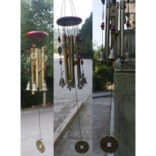 Hetang Yuese Prachtige Traditionele Chinese Bronzen Tuinbellen Voor Buiten Tuinbellen 65cm