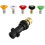 (2 Pack) 6.35mm Quick Connect Pressure Washer Adapter with 5 Nozzles, 1 pc. 2