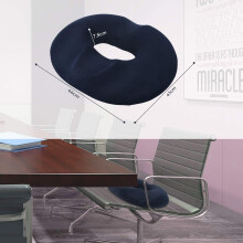 Cuscino per sedia ortopedico Hetang Yuese Seat Ring, utile per il coccige e la zona genitale, in memory