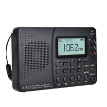 Sintonizzazione del suono stereo Radio digitale Radio portatile a doppia banda per campeggio all'aperto