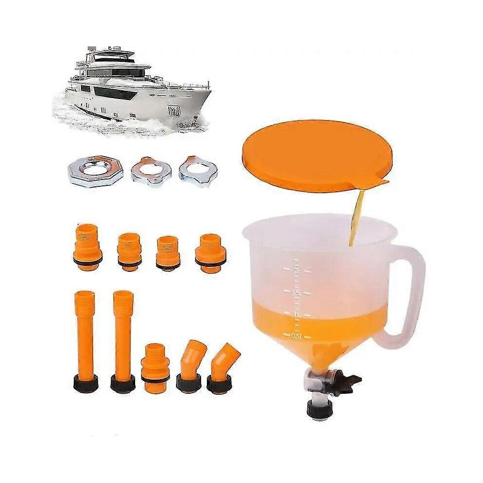 Kit Imbuto Per Radiatore, Kit Di Lavaggio Del Liquido Di Raffreddamento Per Auto, Imbuto Anti-Goccia