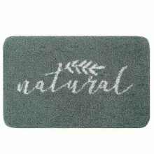 Bath Mats Rugs Household Bathroom Entrance Thickened Absorbent Non-slip Floor Mat 50*80cm Green