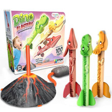 Giocattolo di lancio di dinosauri dei cartoni animati per bambini, giocattolo di lancio resistente e