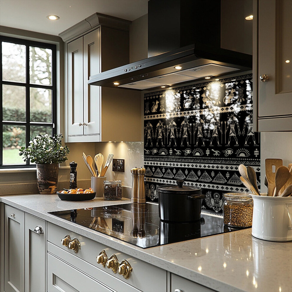 heiroglyphs on black splash back-image-OPC-PHHZY27-NEW