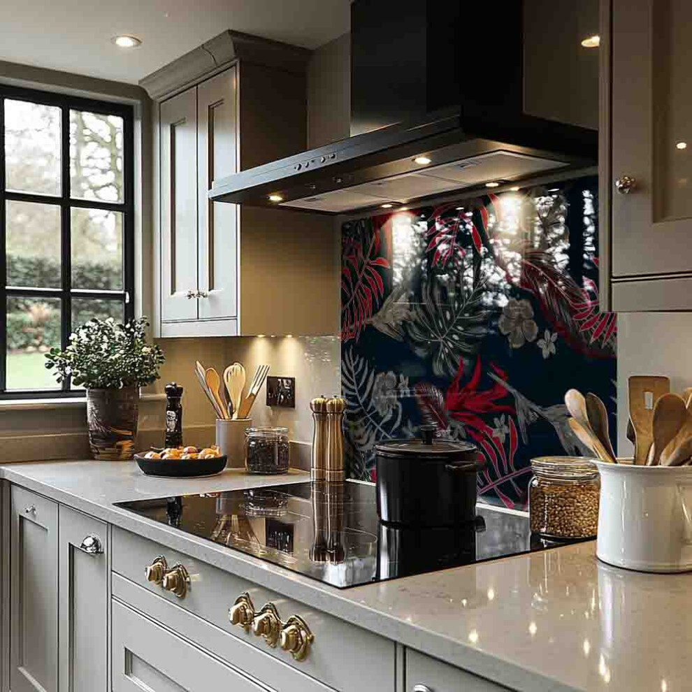 leaves of tropical plants splash back-image-OPC-PHHZYVY-NEW