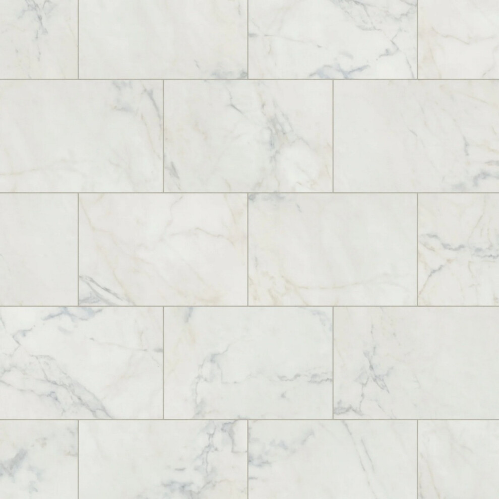 (3.345Mâ² / Pack, Bellagio Marble) Pales Glue Down Luxury Vinyl Tile(Lvt) 9507895132522