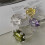 Modische, farbige Glasring-Blindbox 4
