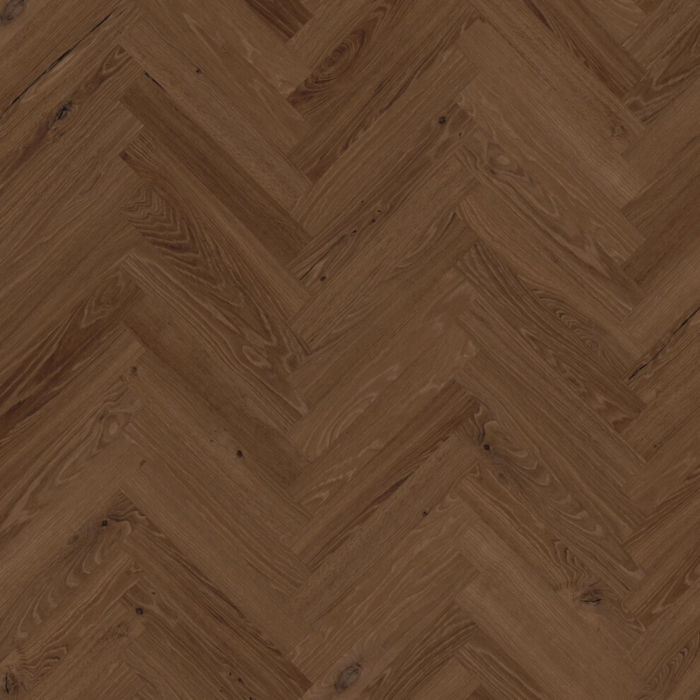(3.345Mâ² / Pack, Roma Oak) Pales Wood Effect Herringbone Glue Down Luxury Vinyl Tile(Lvt) 9504566584871