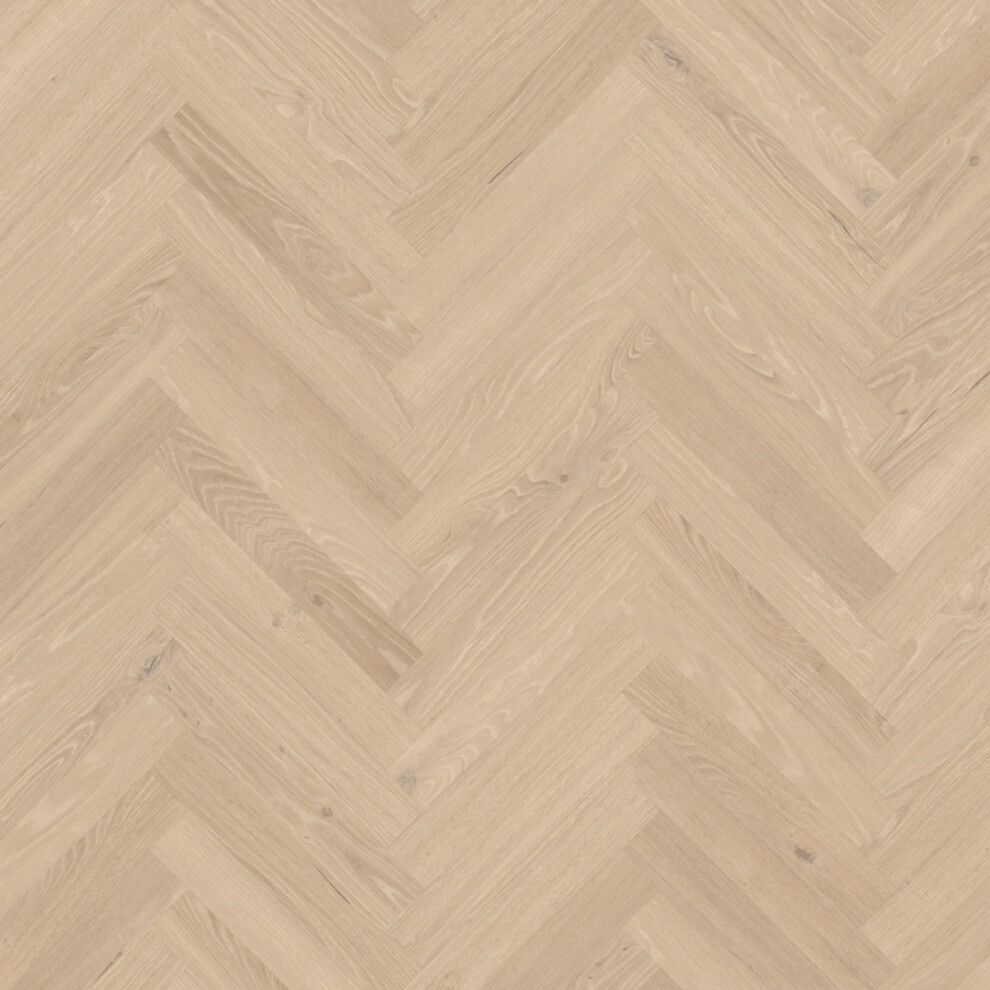 (3.345Mâ² / Pack, Florentine Oak) Pales Wood Effect Herringbone Glue Down Luxury Vinyl Tile(Lvt) 9508799837995