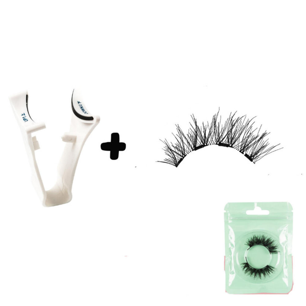 Xske Tec Non Adhesive Four Magnetic Suction False Eyelashes Can Be Reused Waterproof And Durable