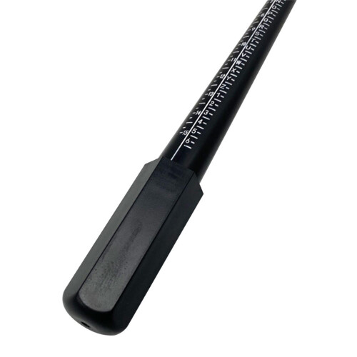 Hexagonal Handle Plastic Ring Ruler Ring Rod Finger Size Measuring Device 2