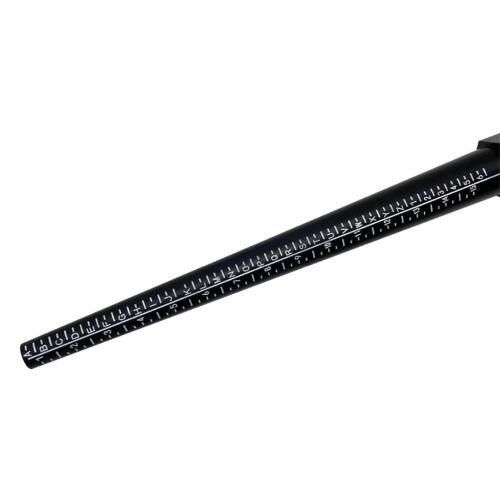 Hexagonal Handle Plastic Ring Ruler Ring Rod Finger Size Measuring Device 1