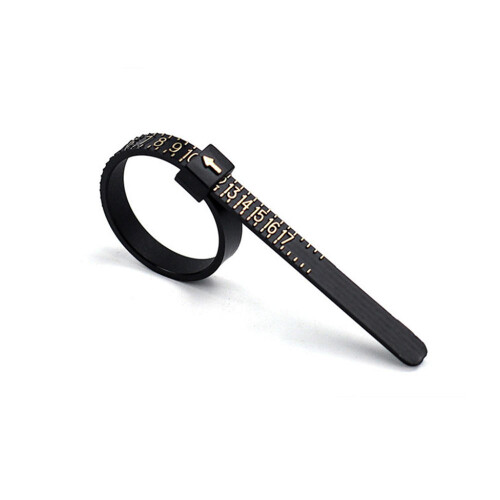 Ringmaßband Ring Ring Ring Pu Ringmaßband Größenfilter (UK-Größe Weiß) 1
