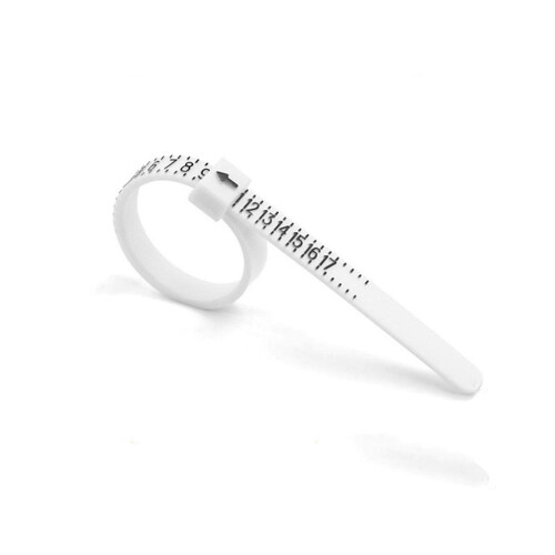Ring Measuring Tape  Ring Ring Ring  Pu Ring Measuring Tape  Size Filter（JP Size Black） 2