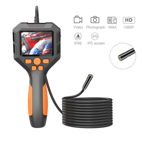 3.9mm P10 2.8 inch HD Handheld Endoscope with LCD Screen 2