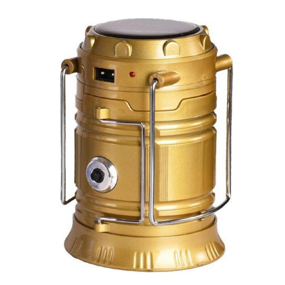 Nowa Lampa Kempingowa Z łAdowaniem Solarnym Led, Namiot Kempingowy, Wielofunkcyjna, PrzenośNa, RozciąGająCa Się Lampa-image