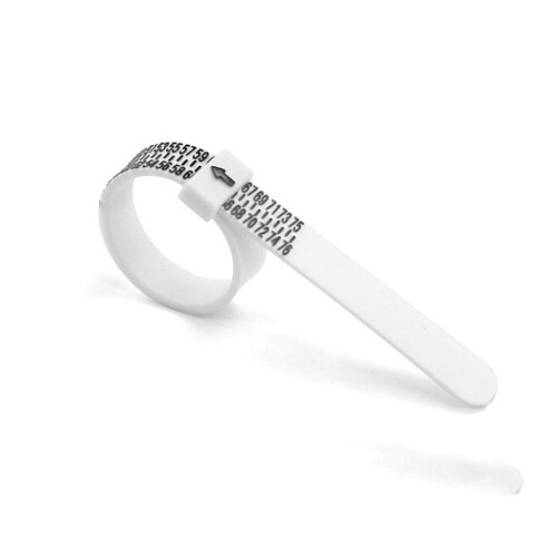 Ring Measuring Tape  Ring Ring Ring  Pu Ring Measuring Tape  Size Filter（CU Size White）