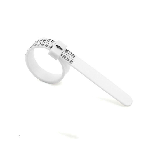 Ring Measuring Tape  Ring Ring Ring  Pu Ring Measuring Tape  Size Filter（JP Size White）