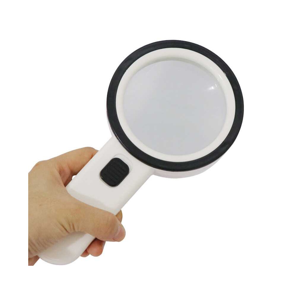 Xske Tec Light Jhs407 30X Handheld Hd Magnifier With Led