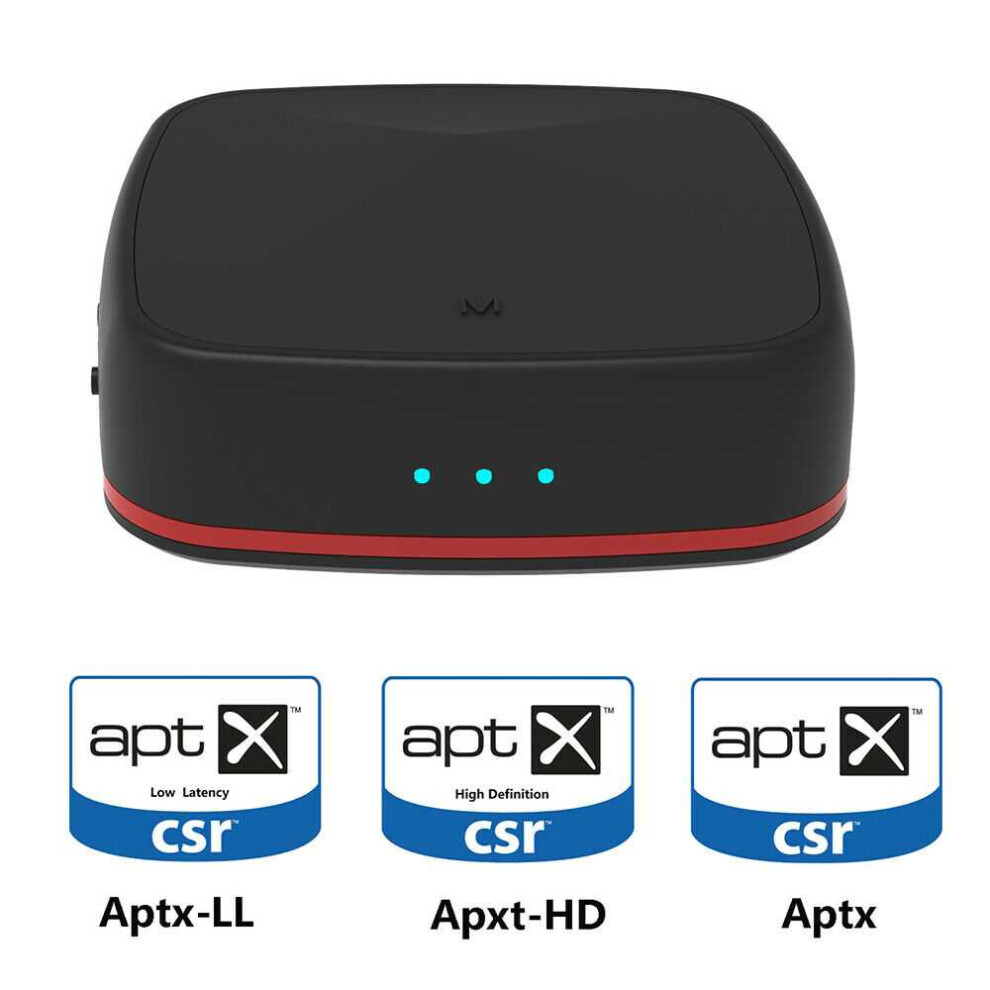 Aptx Bluetooth Transmitter Receiver Wireless Adapter Toslink/Spdif 766262143618