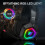 ONIKUMA K10 Computer Games Wired Headset with RGB LED Light 4