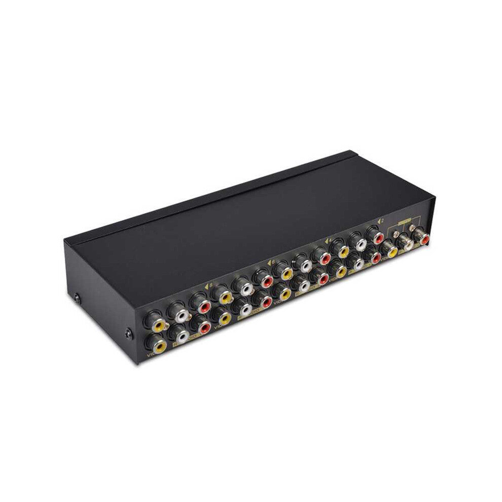 Fjgear Fj-801Av Audio Video Switcher 8 In 1 Out Cvbs Switcher 766262145407