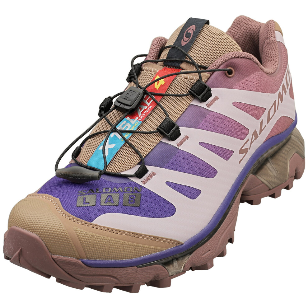 (9.5) Salomon Xt-4 Og Unisex Fashion Trainers in Portabella Rose Taupe