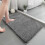 Bath Mat Non Slip Absorbent Shower Bathroom Rug Carpet Solid Color 1