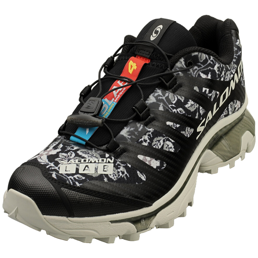 (11) Salomon Xt-4 Og Needlepoint Unisex Fashion Trainers in Black White