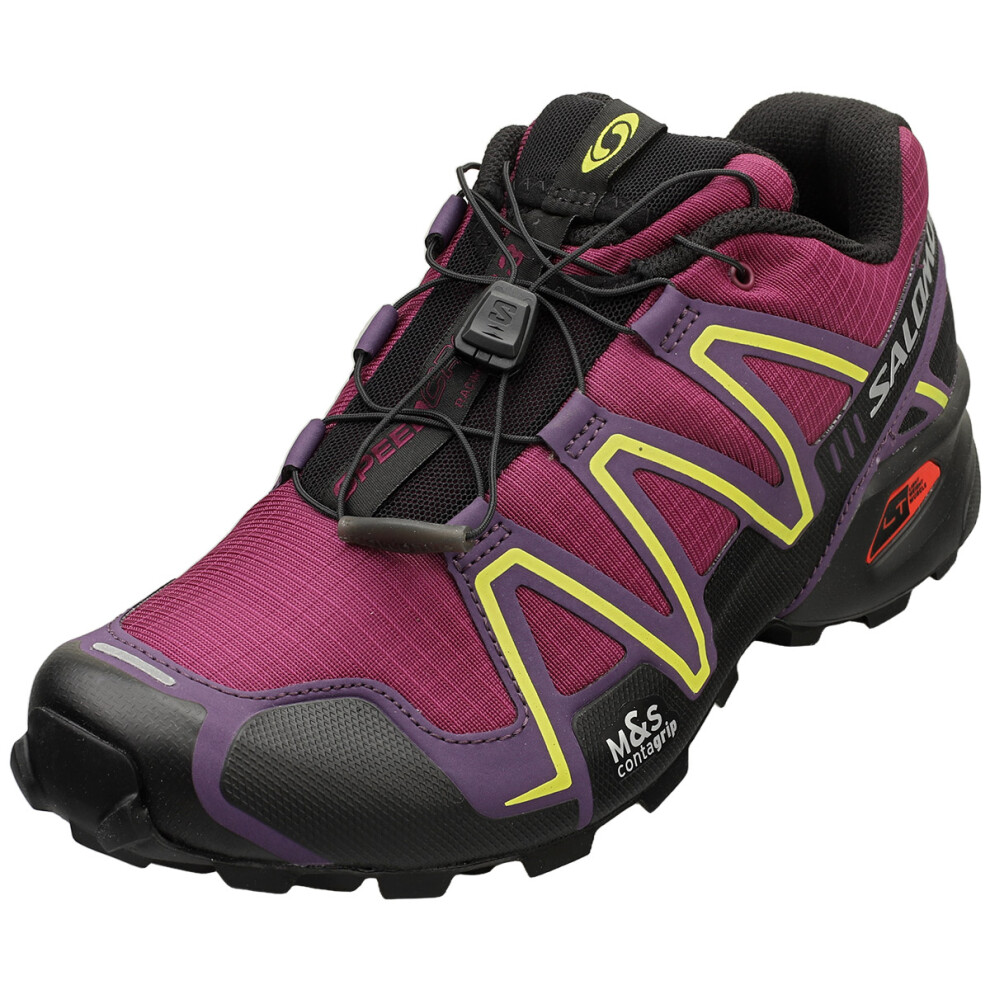 Salomon Speedcross 3 Unisex Fashion Trainers in Plum - 12 UK