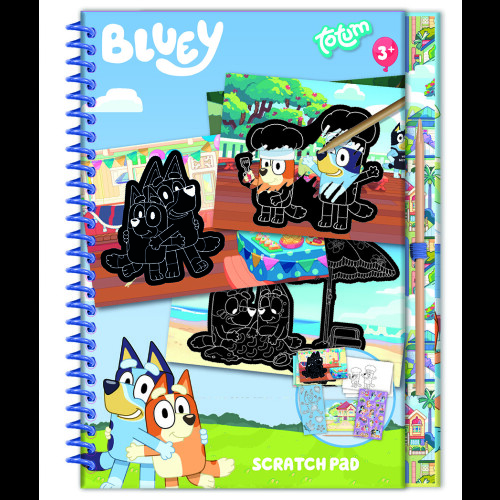 Bluey Scratchbook