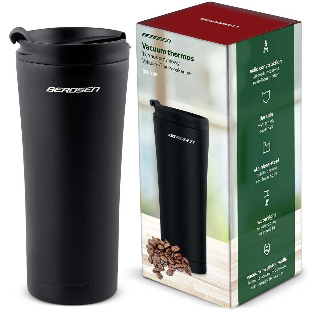 Vacuum thermos 470 ml BD-785 black
