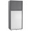 URBN Living (Grey with White Doors) 180cm 4 Sliding Doors Wardrobe Bedroom Storage Closet Hanging Rail Cupboard Unit 2
