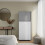 URBN Living (Grey with White Doors) 180cm 4 Sliding Doors Wardrobe Bedroom Storage Closet Hanging Rail Cupboard Unit 8