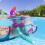 Set da snorkeling Bestway 24025 viola e turchese 2
