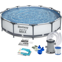 Piscine de jardin Frame 366 x 76 cm 9 en 1 Bestway 56416