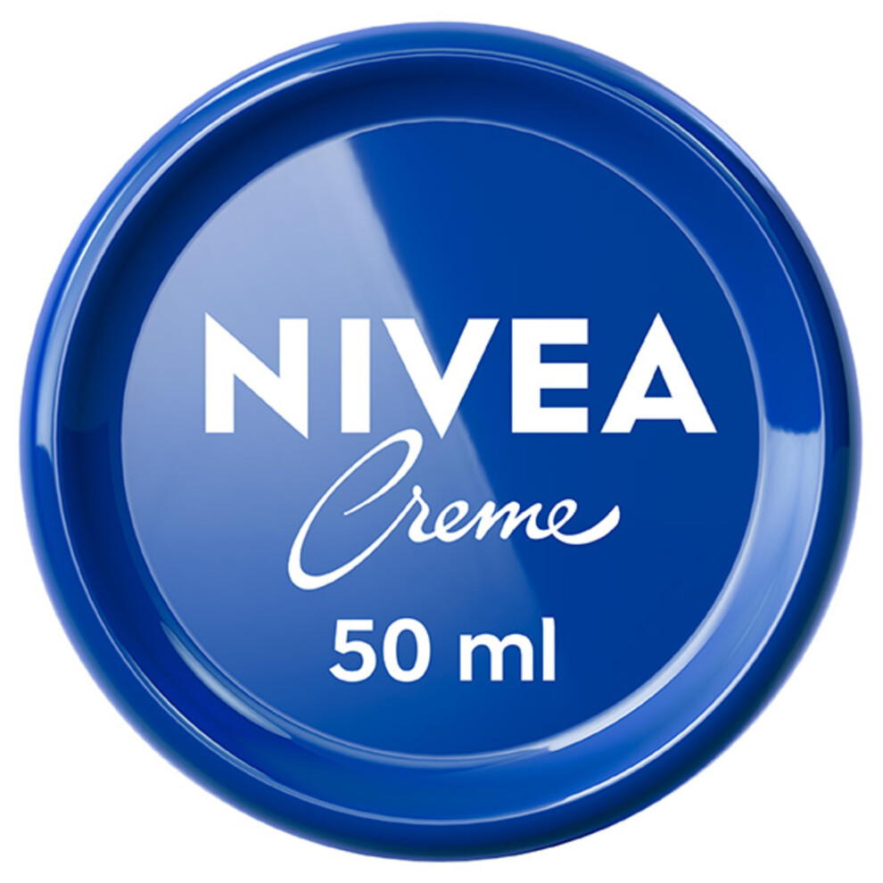 NIVEA Creme Jar (50ml), Moisturising Cream Provides Intensive