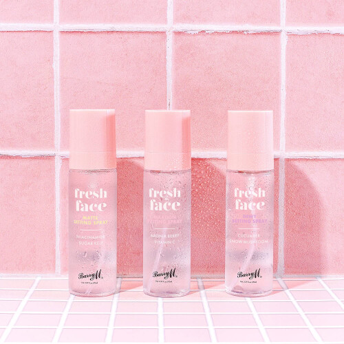 Barry M Fresh Face Dewy Finish Setting Spray, Long-lasting, 2