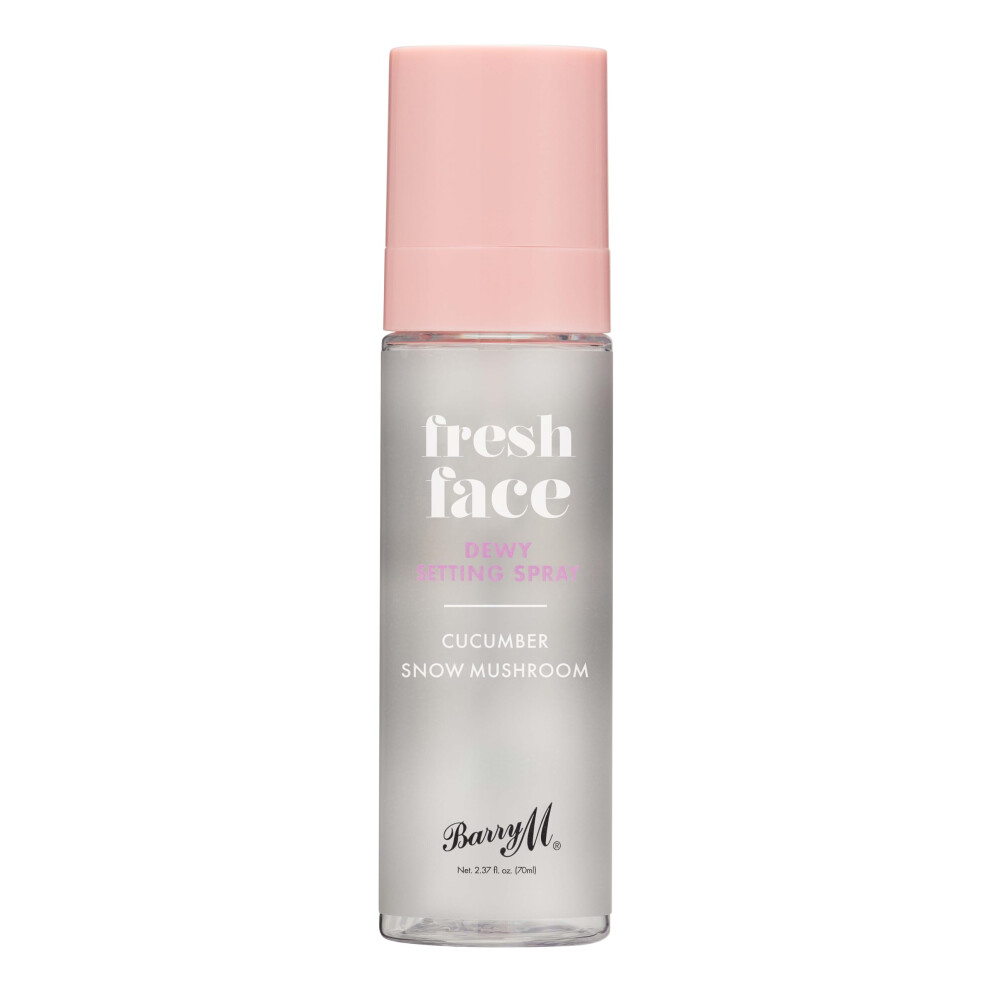 Barry M Fresh Face Dewy Finish Setting Spray, Long-lasting,