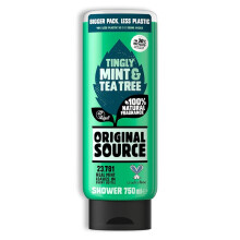 Original Source Mint & Tea Tree Shower Gel, 100 Percent Natural